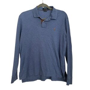 Polo by Ralph Lauren Men's Classic Blue Polo Shirt